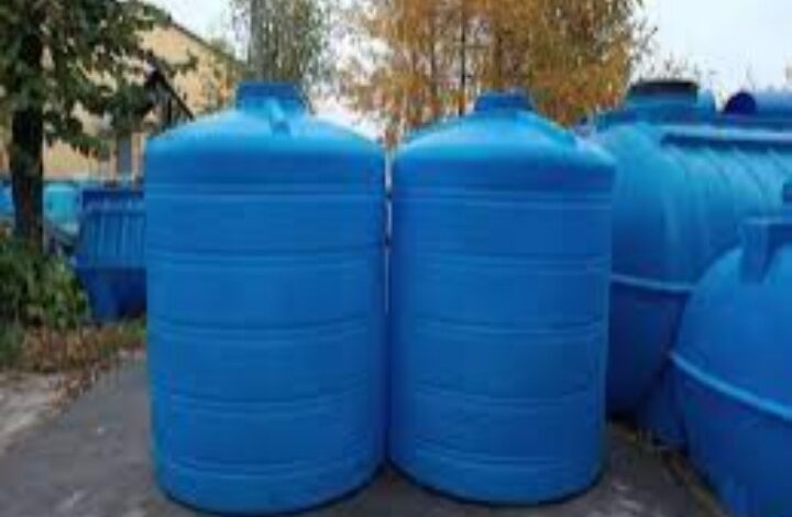 مخازن فلزی آب