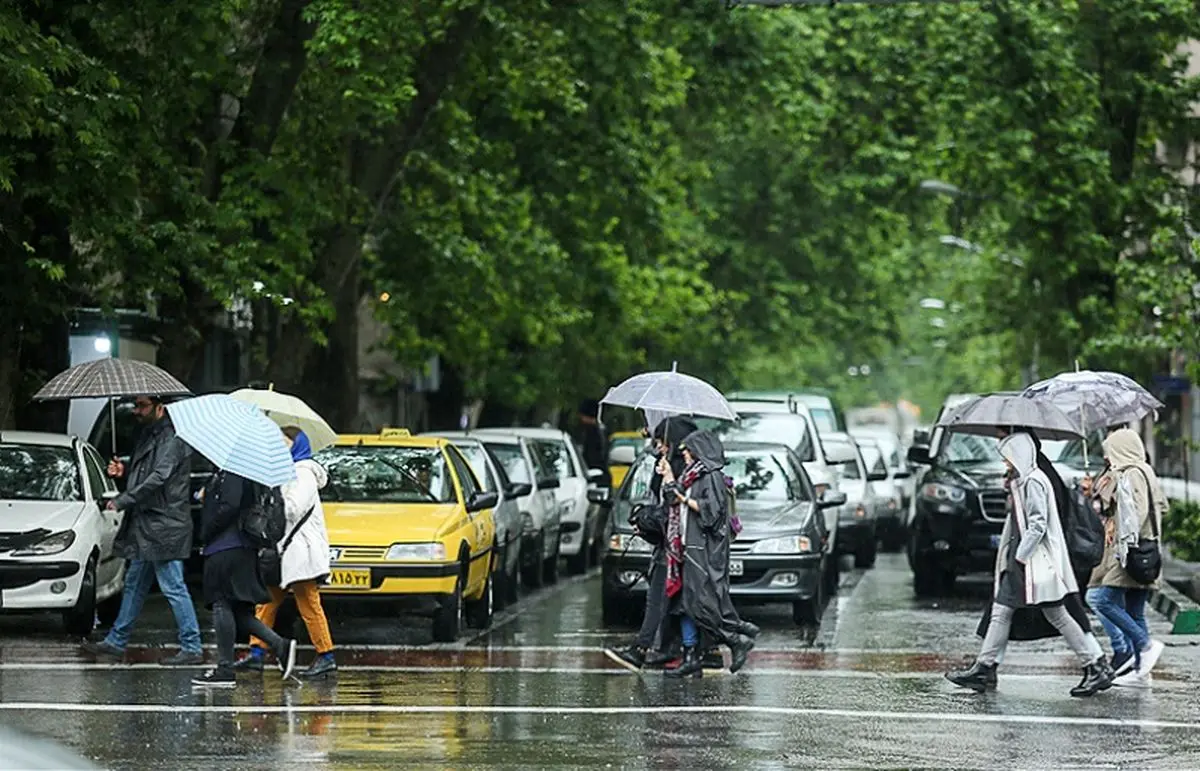 باران های آذر ایران -  خرید چتر